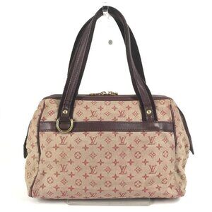 LOUIS VUITTON M92216 Josephine PM Hand Bag Monogram Mini Canvas Slys Red